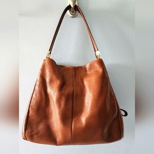 Coach Brown Leather Shoulder Bag